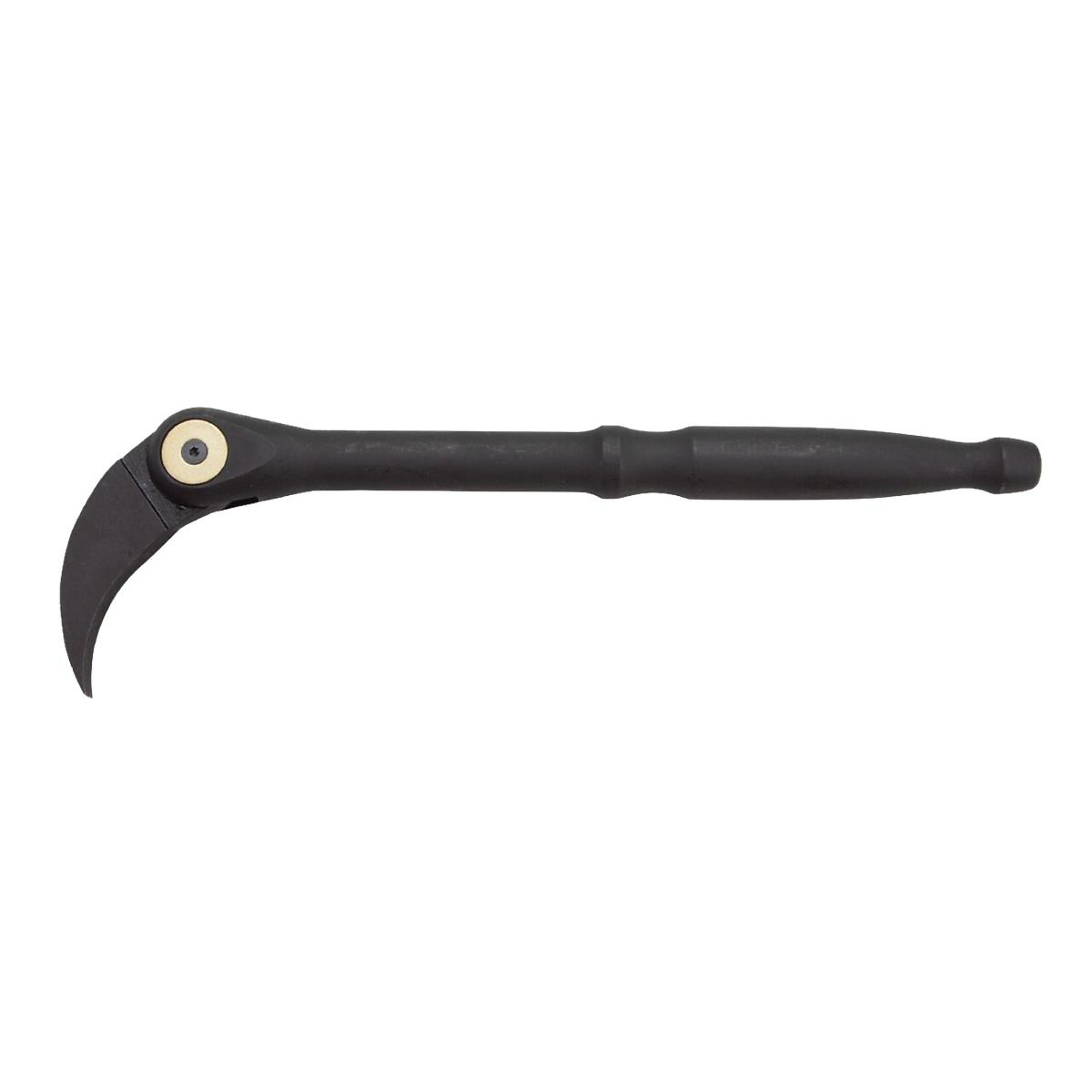 K Tool International Double Push Lock Indexing Pry Bar — 8in., Heavy-Duty, 180-Degree Head, Model# KTI71641